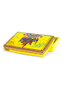 Yellow Plans, Activities, Experiments, Style Art Cloth Design Box For Packing Workshop Event Boxes