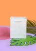 plain white paper bag with handle small paper bag have a size of 5.5 inch height 4.5 in deep and 2.2 width