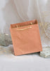 Craft Paper Bag Lines Pattern - Craft Bag - Golden Silver Red - 7x5 Paper Bag