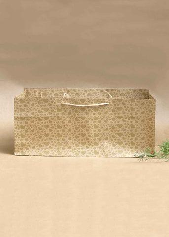 Craft Heart Pattern Paper Design Bag for Packing Paper Bags