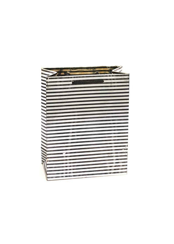 Plain White Golden Line Paper Design Bag for Packing Paper Bags