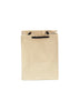 Plain Brown Golden Line Paper Design Bag for Packing Paper Bags