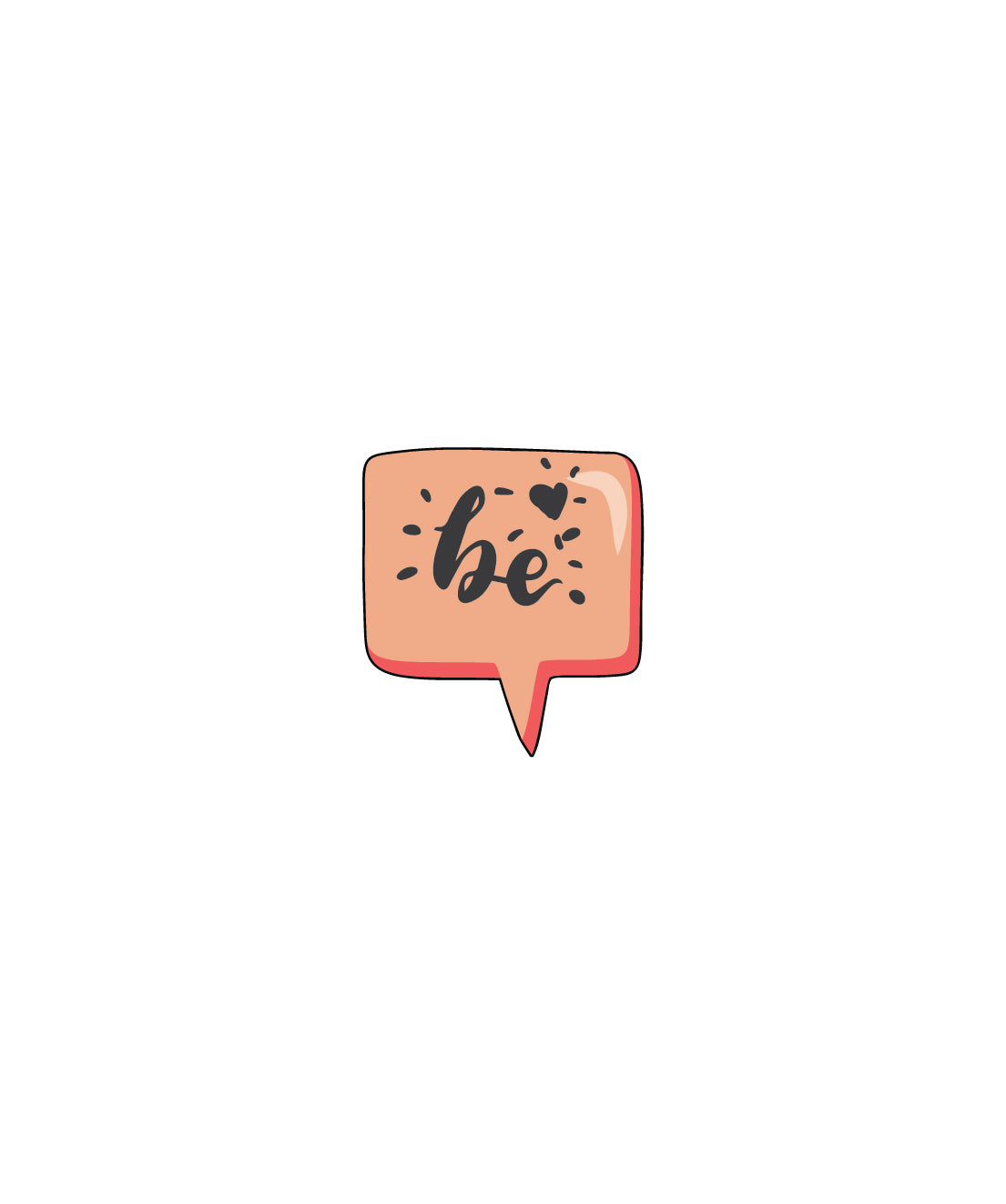 Design Love Quotes Sticker for Packing Stickers
