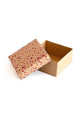 Craft Box Dotted Pattern Design Box for Packing