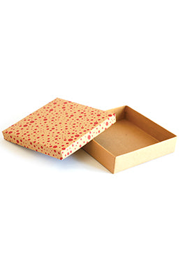 Craft Box Dotted Pattern Design Box for Packing