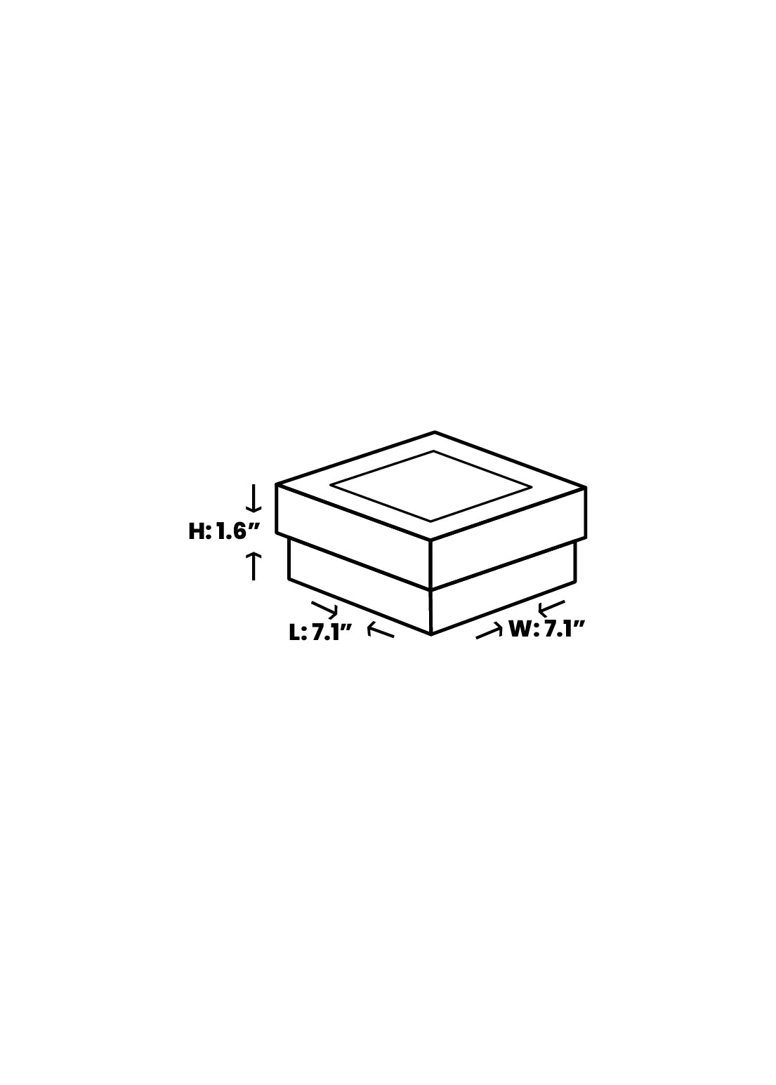 Craft Box Line Pattern Design Box for Packing