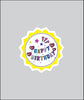 Design Tag for Packing 3d Birthday Tag