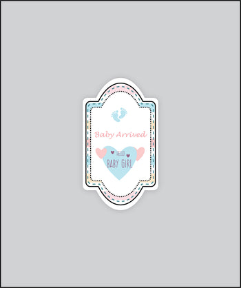 Design Tag for Packing 3d Birthday Tag