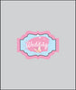 Design Tag for Packing 3d Wedding Tag