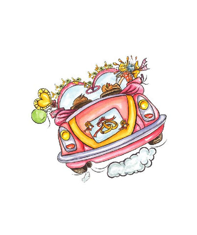 Design Tag for Packing 3d Character Tag