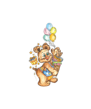 Design Tag for Packing 3d Character Tag