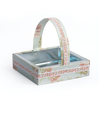 Ribbon Medium Baskets Design for Packing Baskets