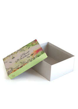 Best Wishes Design Box for Packing Wedding Gift Boxes