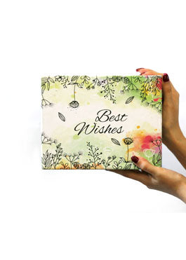 Best Wishes Design Box for Packing